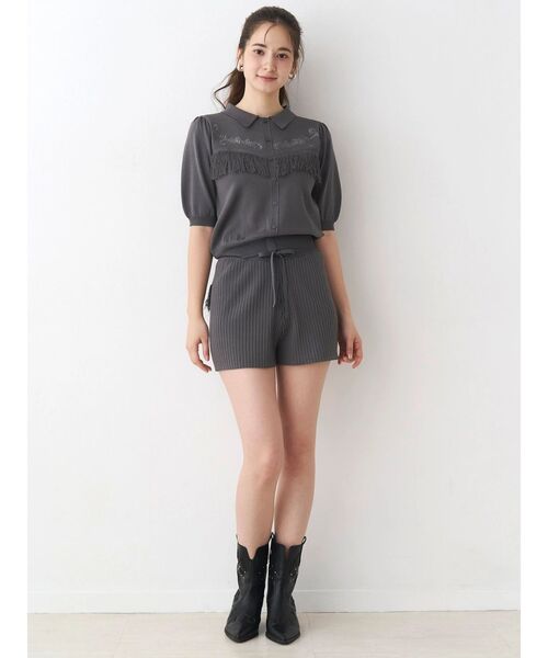 CALNAMUR（カルナムール）の「ショートウエスタンブーツ（ブーツ・レディース・ブラック/ブラウン・SMALL/MEDIUM/LARGE）」の9枚目の写真