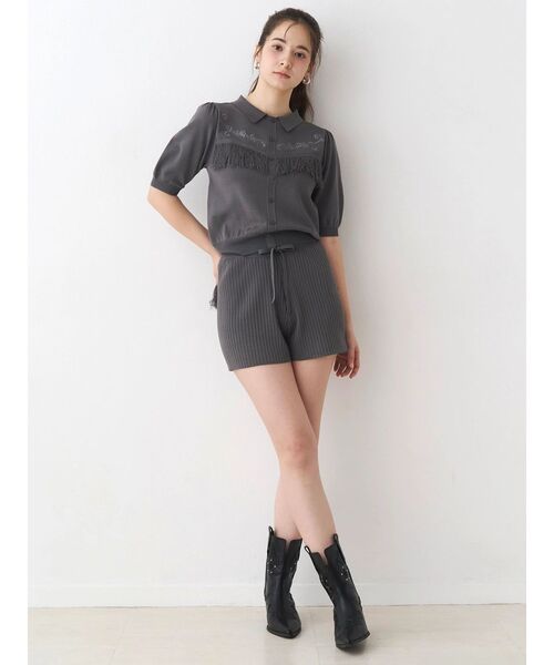 CALNAMUR（カルナムール）の「ショートウエスタンブーツ（ブーツ・レディース・ブラック/ブラウン・SMALL/MEDIUM/LARGE）」の10枚目の写真