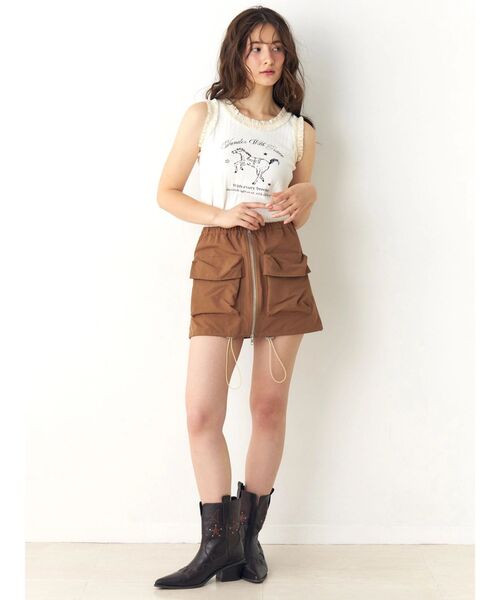 CALNAMUR（カルナムール）の「ショートウエスタンブーツ（ブーツ・レディース・ブラック/ブラウン・SMALL/MEDIUM/LARGE）」の14枚目の写真