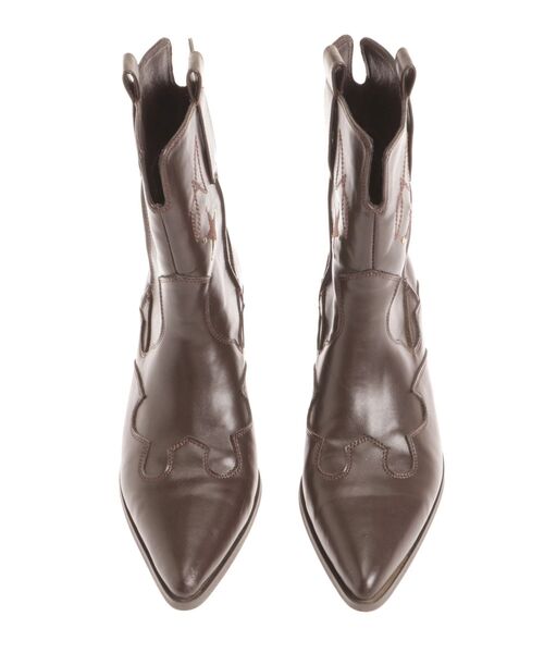 CALNAMUR（カルナムール）の「ショートウエスタンブーツ（ブーツ・レディース・ブラック/ブラウン・SMALL/MEDIUM/LARGE）」の18枚目の写真