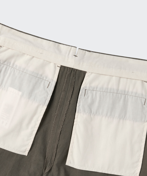 MUSINSA STANDARD（ムシンサスタンダード）の「[シティワーカーズ] リネンブレンドテーパードパンツ [カーキグレー]（その他パンツ・メンズ・その他・26/27/28/29/30/31/32/33/34/36/38/40/42）」の9枚目の写真