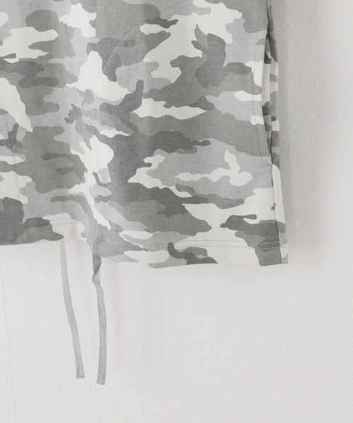 WEBHOUSE（ウェブハウス）の「【Geek Office / ギークオフィス】WEBHOUSE / Twister Button Hood Tee（Tシャツ/カットソー・レディース・その他・FREE）」の9枚目の写真
