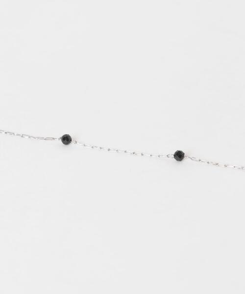 URBAN RESEARCH DOORS(アーバンリサーチドアーズ)の「天然石ステーションネックレス(ネックレス・レディース・ブルー系その他/ブラック・ONE)」の5枚目の写真