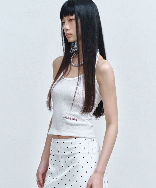 NICK&NICOLE(ニックアンドニコール)の「HALTER NECK TOP_IVORY(Tシャツ/カットソー・レディース・その他・FREE)」の1枚目の写真