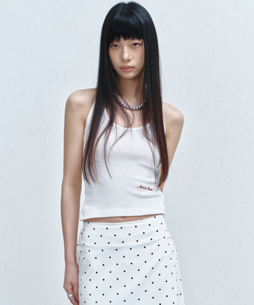 NICK&NICOLE(ニックアンドニコール)の「HALTER NECK TOP_IVORY(Tシャツ/カットソー・レディース・その他・FREE)」の2枚目の写真