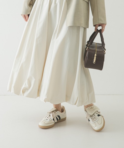 URBAN RESEARCH(アーバンリサーチ)の「バルーンギャザースカート(スカート・レディース・オフホワイト/ブラック/ネイビー・FREE)」の7枚目の写真