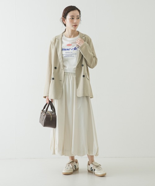 URBAN RESEARCH(アーバンリサーチ)の「バルーンギャザースカート(スカート・レディース・オフホワイト/ブラック/ネイビー・FREE)」の12枚目の写真