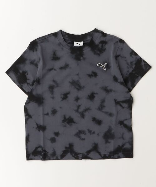 PUMA（プーマ）の「プーマ PUMA ESS ELEVATED リラックスド タイダイ Tシャツ（Tシャツ/カットソー・キッズ・ブラック/ブルー・160cm/150cm/140cm/130cm）」の2枚目の写真