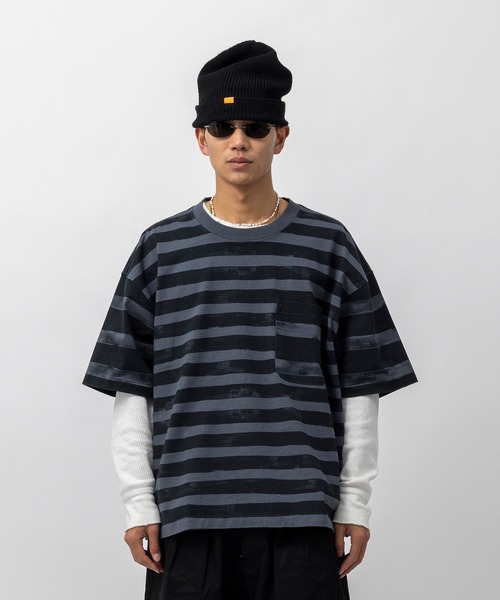 UNION(UNION TOKYO)(ユニオン)の「UNION TOKYO MCDANIEL SS TEE ユニオントーキョー Tシャツ(Tシャツ/カットソー・メンズ・ブラック/ベージュ・XL/L/M/S)」の5枚目の写真