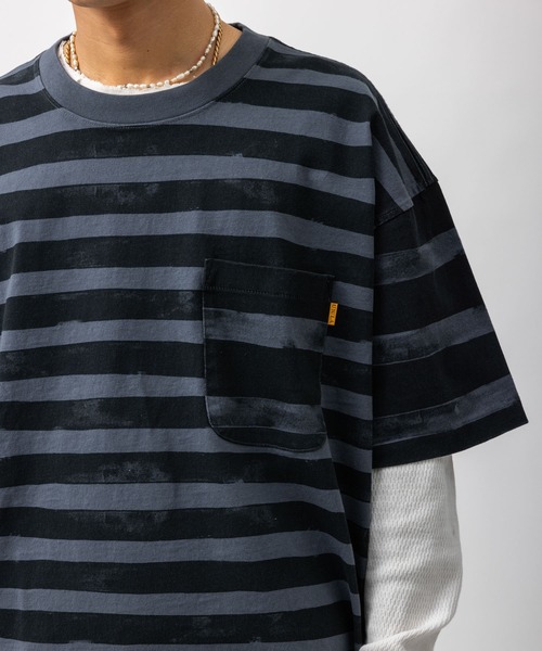 UNION(UNION TOKYO)(ユニオン)の「UNION TOKYO MCDANIEL SS TEE ユニオントーキョー Tシャツ(Tシャツ/カットソー・メンズ・ブラック/ベージュ・XL/L/M/S)」の6枚目の写真