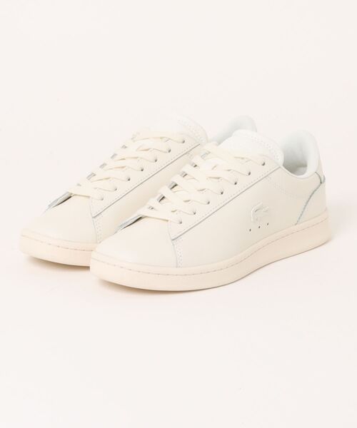 LACOSTE(ラコステ)の「LACOSTE ラコステ CARNABY SET 1261APAC SFA 51SFA0129 ABC-MART限定 18C OWHT/OWHT(スニーカー・レディース・ホワイト・35/36/37/38/39/40)」の1枚目の写真
