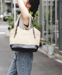 RODE SKO（ロデスコ）の「『雑材』メッシュトートバッグ（かごバッグ）」
