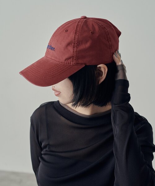 goocy（グーシー）の「トゥゲザーキャップ（キャップ・レディース・レッド/ブラック・FREE）」の9枚目の写真