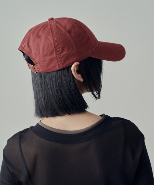 goocy（グーシー）の「トゥゲザーキャップ（キャップ・レディース・レッド/ブラック・FREE）」の12枚目の写真