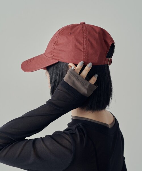 goocy（グーシー）の「トゥゲザーキャップ（キャップ・レディース・レッド/ブラック・FREE）」の13枚目の写真