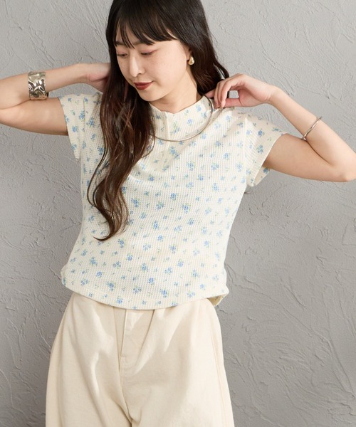 JEMORGAN（ジェーイーモーガン）の「[JEMORGAN/ジェーイーモーガン] 別注 ワッフル ヘンリーネックパックTシャツ（Tシャツ/カットソー・レディース・ブラック/グレー/ブルー/ブルー系その他/ピンク・F）」の16枚目の写真