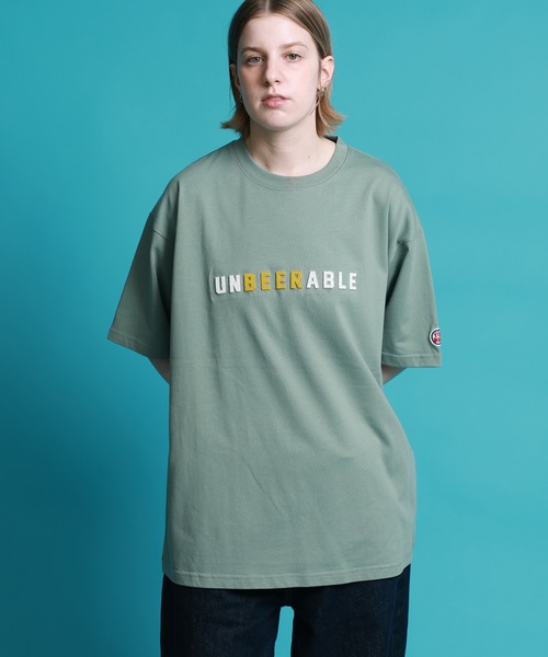 CORPUS SELECT(コーパストーキョー)の「【YOIDORE/酔いどれ】ザ・ビールスキ TEE(Tシャツ/カットソー・メンズ・ホワイト/グリーン/ブラック・S/M/L/XL)」の22枚目の写真