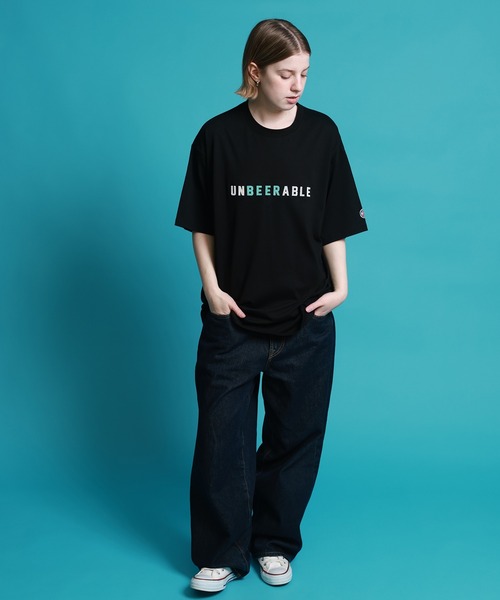 CORPUS SELECT(コーパストーキョー)の「【YOIDORE/酔いどれ】ザ・ビールスキ TEE(Tシャツ/カットソー・メンズ・ホワイト/グリーン/ブラック・S/M/L/XL)」の18枚目の写真