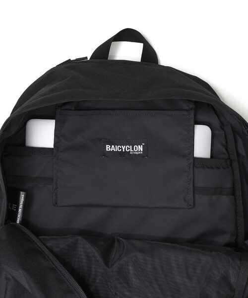 BAICYCLON by Bagjack(バイシクロン バイ バグジャック)の「BAICYCLON/バイシクロン 限定展開 BACK PACK(バックパック/リュック・メンズ・ブラック・フリ-)」の9枚目の写真