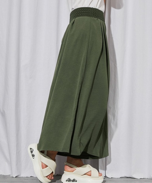 GORGE(ゴージ)の「《ウエストシャーリング》ワイドパンツ/カジュアル/春夏秋/全3色(その他パンツ・レディース・ブラウン/カーキ/ブラック・F)」の12枚目の写真