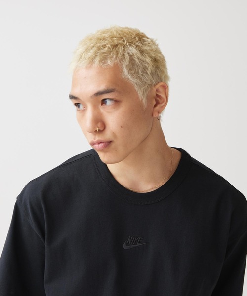 NIKE(ナイキ)の「ナイキ スポーツウェア プレミアム エッセンシャルズ メンズ Tシャツ / Nike Sportswear Premium Essentials Men's T-Shirt IH1122-010 Black(Tシャツ/カットソー・メンズ・ブラック・XL/L/2XL/M/S)」の8枚目の写真
