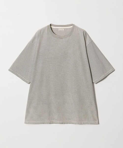 セール】＜Steven Alan＞ サイロ ボーダー クルーネック Tシャツ（T