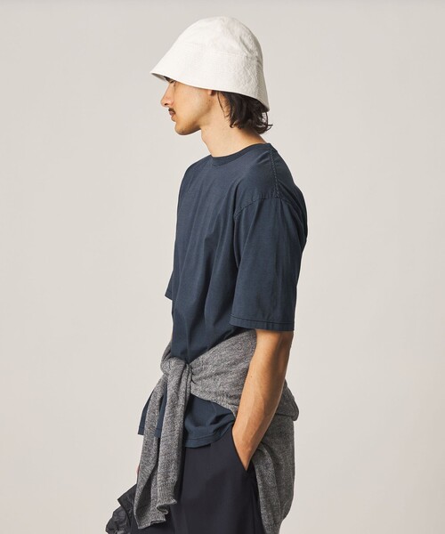 Steven Alan(スティーブンアラン)の「<Steven Alan> サイロ ボーダー クルーネック Tシャツ(Tシャツ/カットソー・メンズ・ダークブラウン/ブラック/オフホワイト・XL/L/M/S)」の6枚目の写真