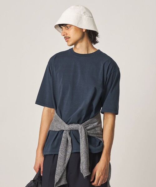 Steven Alan(スティーブンアラン)の「<Steven Alan> サイロ ボーダー クルーネック Tシャツ(Tシャツ/カットソー・メンズ・ダークブラウン/ブラック/オフホワイト・XL/L/M/S)」の7枚目の写真