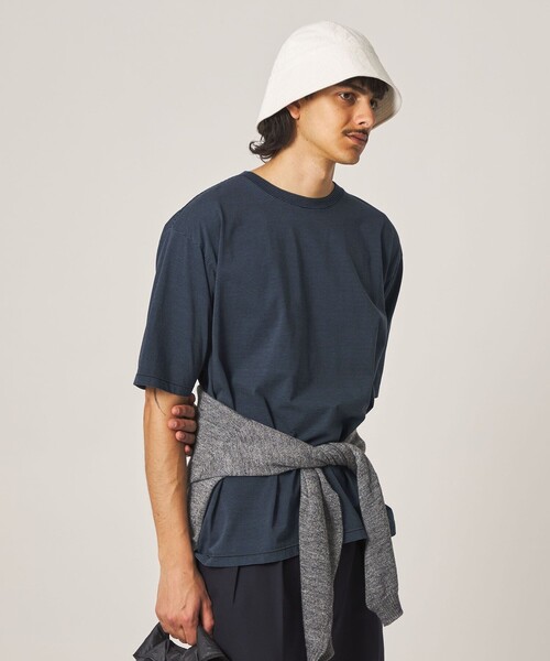 Steven Alan(スティーブンアラン)の「<Steven Alan> サイロ ボーダー クルーネック Tシャツ(Tシャツ/カットソー・メンズ・ダークブラウン/ブラック/オフホワイト・XL/L/M/S)」の9枚目の写真