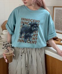CIAOPANIC TYPY | 【UNISEX】【プラスサイズあり】犬＆猫 アソートロゴプリントTee(Tシャツ/カットソー)