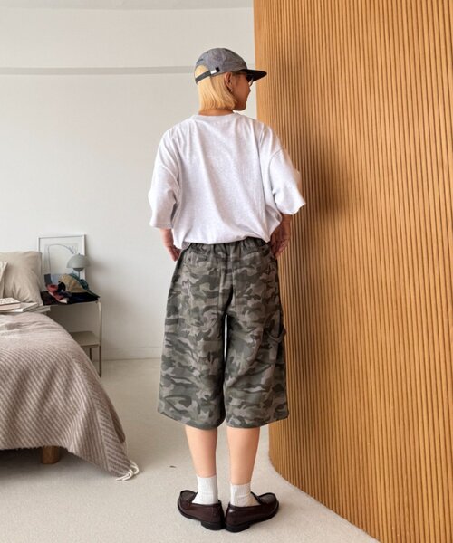 CIAOPANIC TYPY（チャオパニックティピー）の「【UNISEX】【プラスサイズあり】DOG＆CATアソートロゴプリントTee（Tシャツ/カットソー・レディース・ホワイト/ブルー/チャコールグレー/グレー・XX-LARGE/LARGE/MEDIUM）」の21枚目の写真