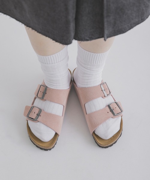 THE GOODLAND MARKET(ザグッドランドマーケット)の「BIRKENSTOCK ARIZONA LEVE PINK CLAY (NARROW)(サンダル・レディース・ピンク・36/37/38)」の3枚目の写真