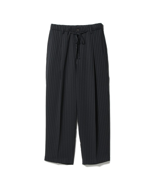 COLUMN（コラム）の「COLUMN / サテン イージートラウザーズ＜THE COLUMN＞（スラックス・メンズ・ダークネイビー/ネイビー・LARGE/MEDIUM）」の3枚目の写真