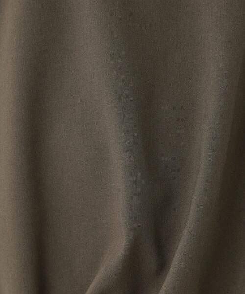 COUP DE CHANCE（クードシャンス）の「【手洗い可／セットアップ可】フロント裾ギャザープルオーバー（Tシャツ/カットソー・レディース・ナチュラル/ブラウン系その他/ブラック・40/38/36/34）」の13枚目の写真