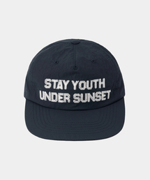 MAISON MINED（メゾンミネド）の「NYLON TRUCKER CAP NAVY（キャップ）」