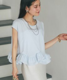 La boutique BonBon | 【360°魅力UP!】ランダムペプラムフレンチブラウス(シャツ/ブラウス)