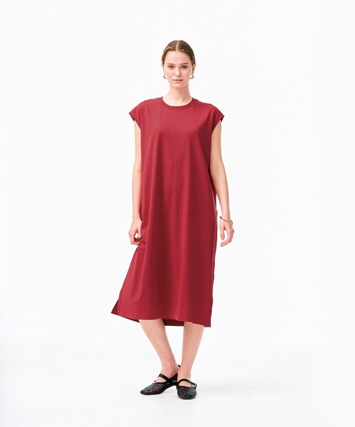 coca(coca)(コカ)の「ノースリーブカットワンピース(ワンピース・レディース・ブルー/ホワイト/ブラック/レッド・L/M/S/XL)」の8枚目の写真