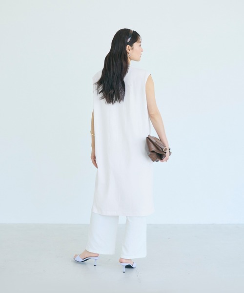 coca(coca)(コカ)の「ノースリーブカットワンピース(ワンピース・レディース・ブルー/ホワイト/ブラック/レッド・L/M/S/XL)」の19枚目の写真