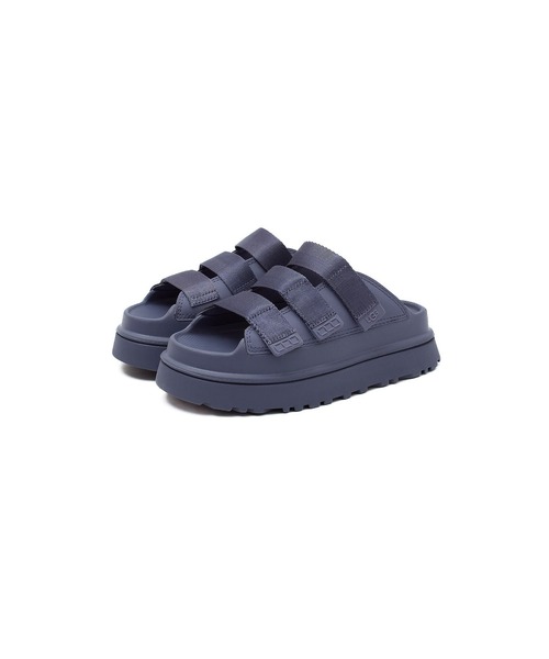 UGG(アグ)の「(UGG)W GOLDENGLOW SLIDE(サンダル・レディース・ベージュ/パープル/ブラック・25cm/23cm/24cm)」の7枚目の写真