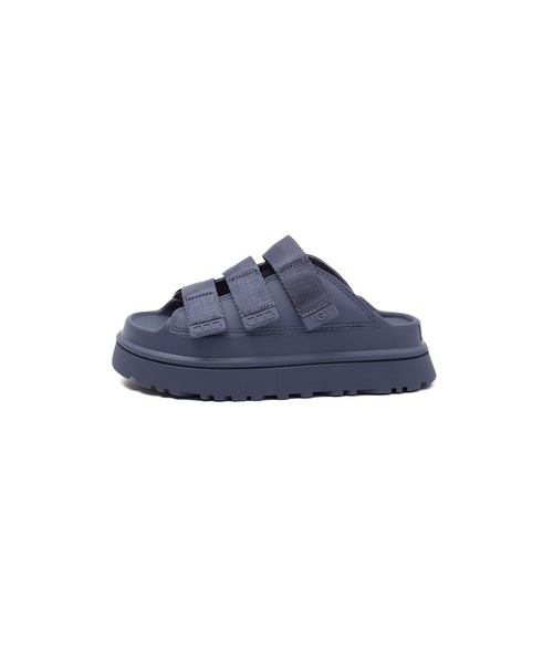 UGG(アグ)の「(UGG)W GOLDENGLOW SLIDE(サンダル・レディース・ベージュ/パープル/ブラック・25cm/23cm/24cm)」の8枚目の写真