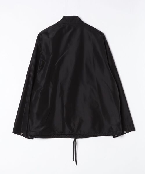 markaware(マーカウェア)の「MARKAWARE (マーカウェア) SILK TAFFETA COACH JACKET III(ブルゾン・メンズ・ブラック/ブラウン・3/4)」の3枚目の写真