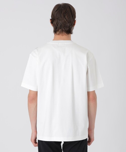 BLACK LABEL CRESTBRIDGE(ブラックレーベル・クレストブリッジ)の「ARTISANALユニオンジャックハイブリッドTシャツ(Tシャツ/カットソー・メンズ・ブラック/オフホワイト・S/XL/L/M)」の5枚目の写真