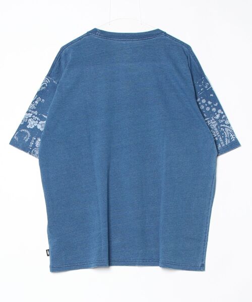 Quiksilver(クイックシルバー)の「クイックシルバー QUIKSILVER MERCURY PAISLEY SLEEVE ST(Tシャツ/カットソー・メンズ・ホワイト/ブルー・S/M/L/LL)」の3枚目の写真