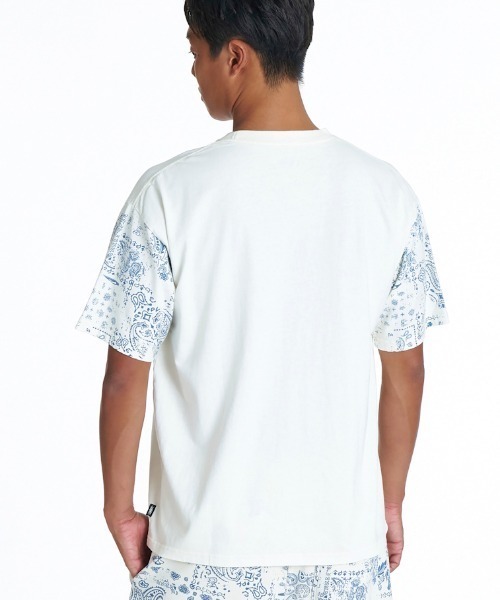 Quiksilver(クイックシルバー)の「クイックシルバー QUIKSILVER MERCURY PAISLEY SLEEVE ST(Tシャツ/カットソー・メンズ・ホワイト/ブルー・S/M/L/LL)」の10枚目の写真