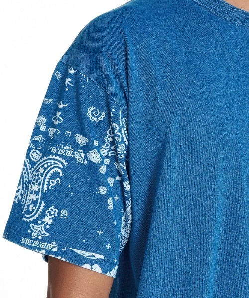 Quiksilver(クイックシルバー)の「クイックシルバー QUIKSILVER MERCURY PAISLEY SLEEVE ST(Tシャツ/カットソー・メンズ・ホワイト/ブルー・S/M/L/LL)」の7枚目の写真
