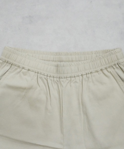 SELECT LEVERY(セレクトリベリー)の「接触冷感 ハイストレッチワイドパンツ(その他パンツ・レディース・ブラック/ピンクベージュ/ライトベージュ・MEDIUM/LARGE)」の9枚目の写真
