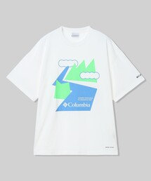 限定展開 Columbia/ ナビダッドビュートグラフィックショートスリーブTシャツ /コロンビア