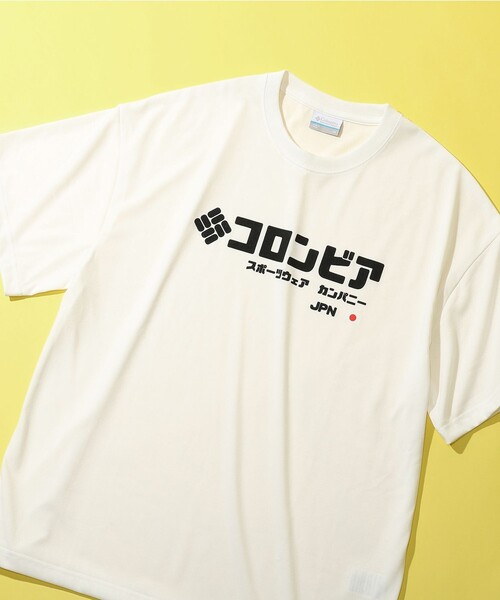 Columbia(コロンビア)の「限定展開 Columbia/ ナビダッドビュートグラフィックショートスリーブTシャツ /コロンビア(Tシャツ/カットソー・メンズ・ブラック/ホワイト/グレー/ブラック系その他3/ブラック系その他/ホワイト系その他/ブラック系その他2/ホワイト系その他2/ホワイト系その他3・L/M/S/XXL/XL)」の2枚目の写真