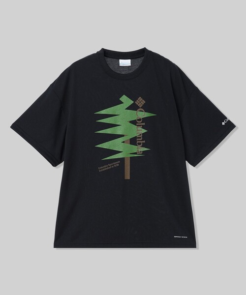 Columbia(コロンビア)の「限定展開 Columbia/ ナビダッドビュートグラフィックショートスリーブTシャツ /コロンビア(Tシャツ/カットソー・メンズ・ブラック/ホワイト/グレー/ブラック系その他3/ブラック系その他/ホワイト系その他/ブラック系その他2/ホワイト系その他2/ホワイト系その他3・L/M/S/XXL/XL)」の8枚目の写真