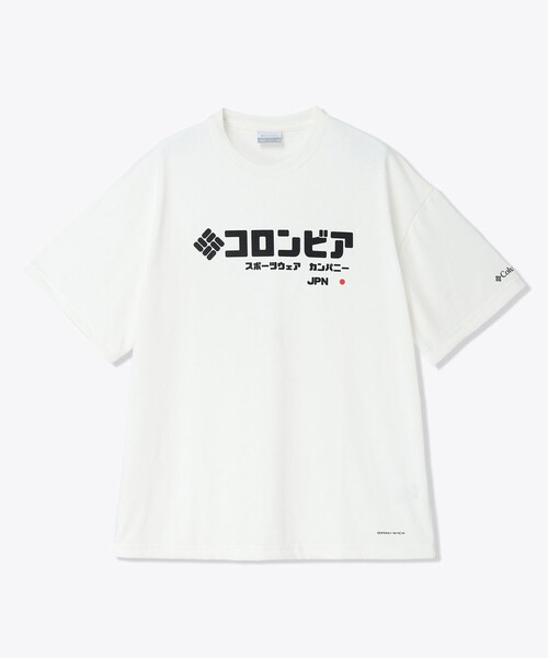 Columbia(コロンビア)の「限定展開 Columbia/ ナビダッドビュートグラフィックショートスリーブTシャツ /コロンビア(Tシャツ/カットソー・メンズ・ブラック/ホワイト/グレー/ブラック系その他3/ブラック系その他/ホワイト系その他/ブラック系その他2/ホワイト系その他2/ホワイト系その他3・L/M/S/XXL/XL)」の21枚目の写真